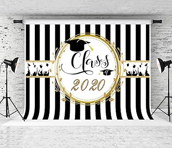 Amazon Com Little Lucky 10x10ft Class Of 2020 Banner Photography