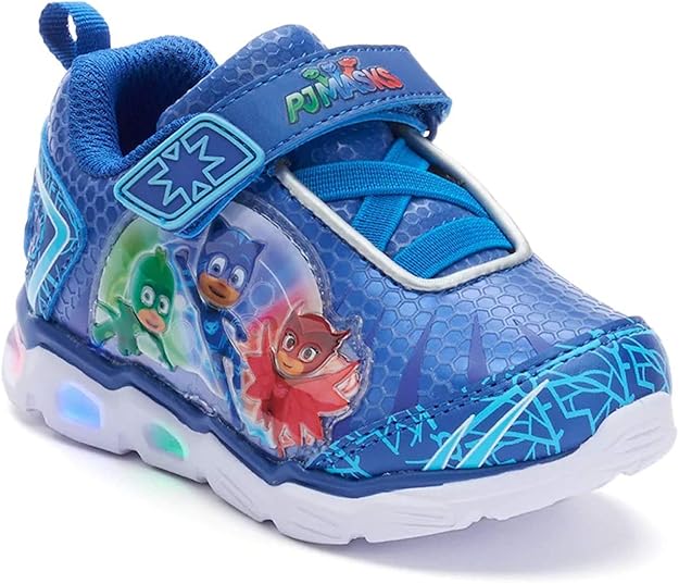 PJ Masks Boys' Toddler Character Light Up Athlectic Shoes 5
