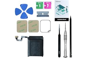 Viimon for Watch Series 4 40mm Battery Replacement Kits (New Upgraded) Compatible with Apple Watch Series 4 with Installation Manual and Repair Tool Kits (40mm)