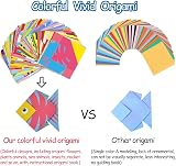 hapray Origami Kit for Kids 6-12 with Guiding Book 98 Sheets 47 Patterns view 2