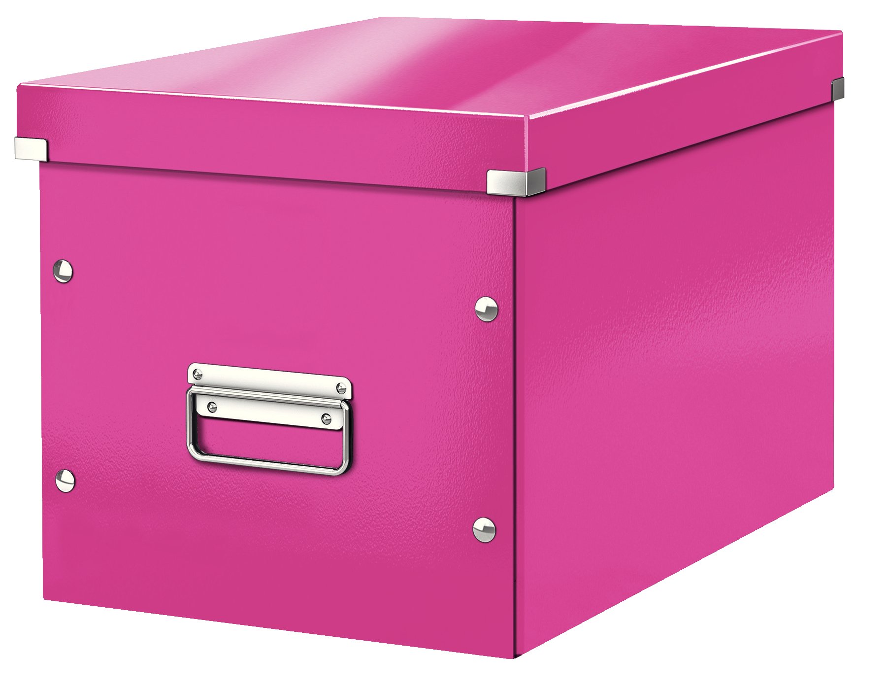 Leitz Large Storage Cube, Pink, Click and Store Range, 61080023