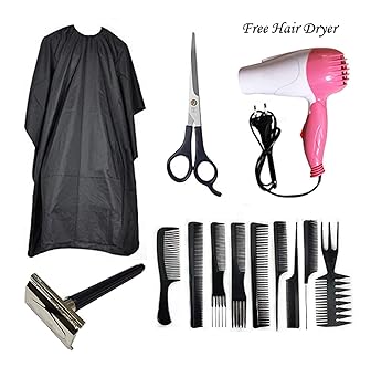 Buy Leysin Combo Of Hair Styling Tools For Salon And Parlour Use