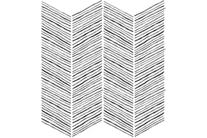 Handpainted Chevron All Over Stencil (10 mil Plastic) | Decor Stencils for Painting on Wood, Wall, Tile, Canvas, Paper, Fabric, Furniture and Floor | Reusable Stencil | FS032 by Designer Stencils