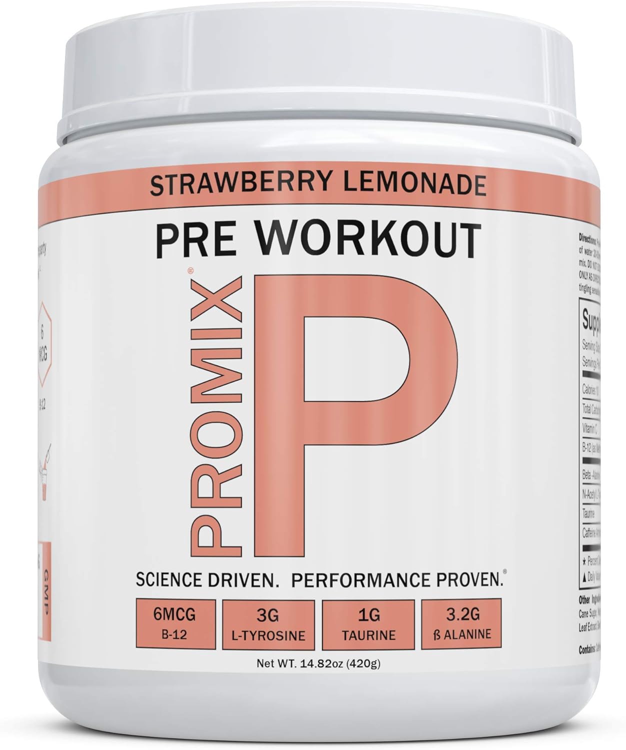 ProMix Nutrition Pre Workout Powder Strawberry