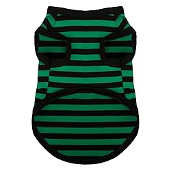 Paiaite Striped Shirt for Dogs - Happy Color Cotton