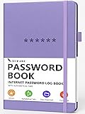 Password Book with Alphabetical Tabs – Hardcover