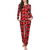 Ekouaer Womens Jogger Pajama Sets Long Sleeve Sleepwear Round Neck Nightwear Soft Pjs Lounge Sets with Pockets