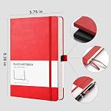 RETTACY A5 Lined Hardback Notebook 2 Pack 376 Pages 100gsm with Dividers view 2