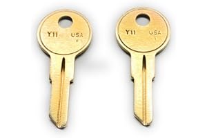 Ilco Two Keys for Herman Miller File Cabinet Office Furniture Cut to Lock/Key Numbers from UM226 to UM275 (UM238)