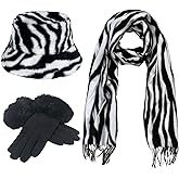 Bucket Hats Fuzzy Sheep Print Women Men Plush Cap Warm Soft Fisherman Hat Adjustable Winter Spring