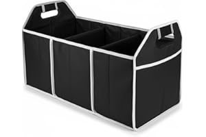 iolory Car Trunk Organizer,Car Trunk Foldable Storage Bag,Truck Box Organizer,Portable Foldable Waterproof Auto Storage Bag w