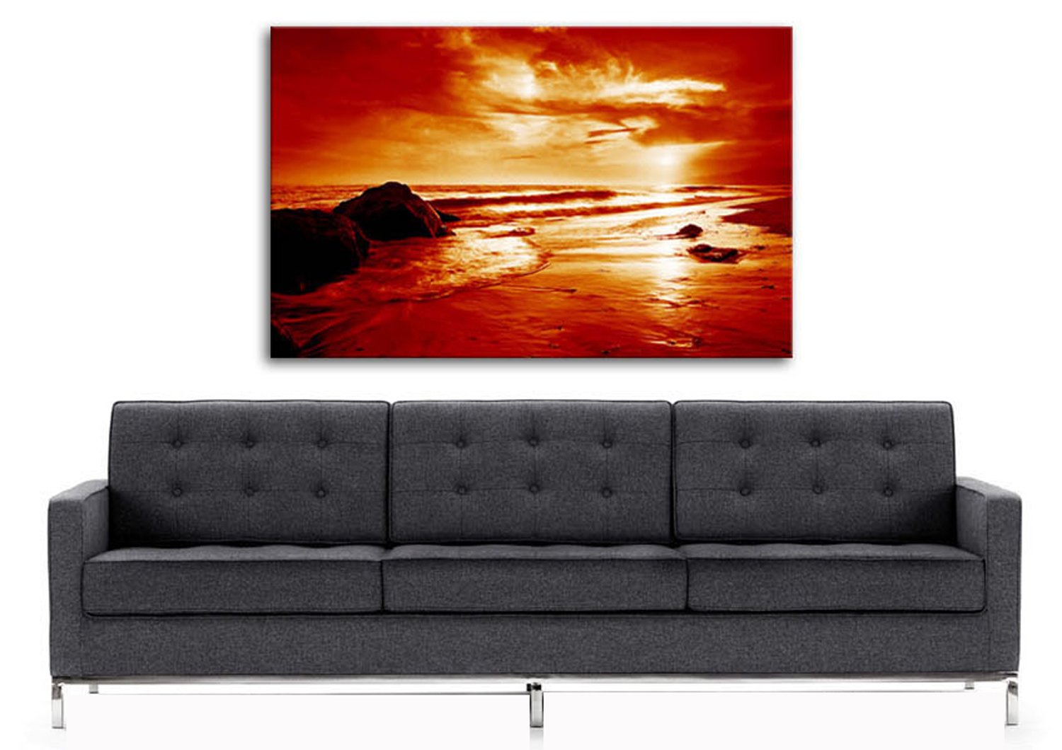 Printelligent Wall Painting Canvas Framed Painting Art Framed