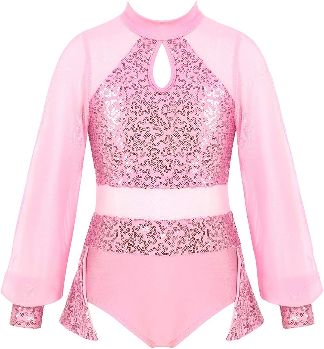 Kvysinly Mädchen Tanzkleid - Glitzer Ballettkleid Mit Fransen Für Auftritte