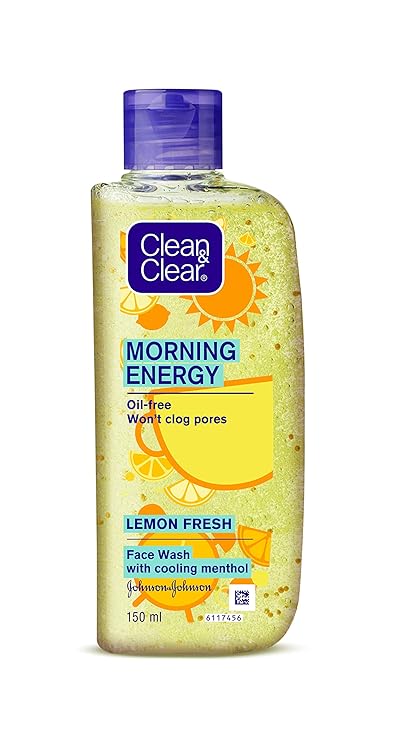 clean and clear face wash lemon flavour