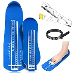 Weewooday 2 Pcs Shoes Measuring Sizer Foot