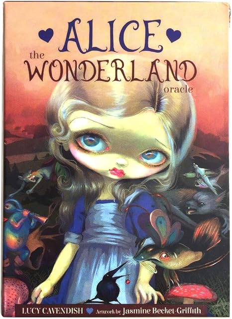 Carte Da Gioco In Inglese Completo Per I Giochi Di Societa Alice The Wonderland Oracle Cards Amazon It Sport E Tempo Libero