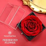 HEGUD Eternal Rose & I Love You Necklace Gift for Mum, Wife, Girlfriend view 4