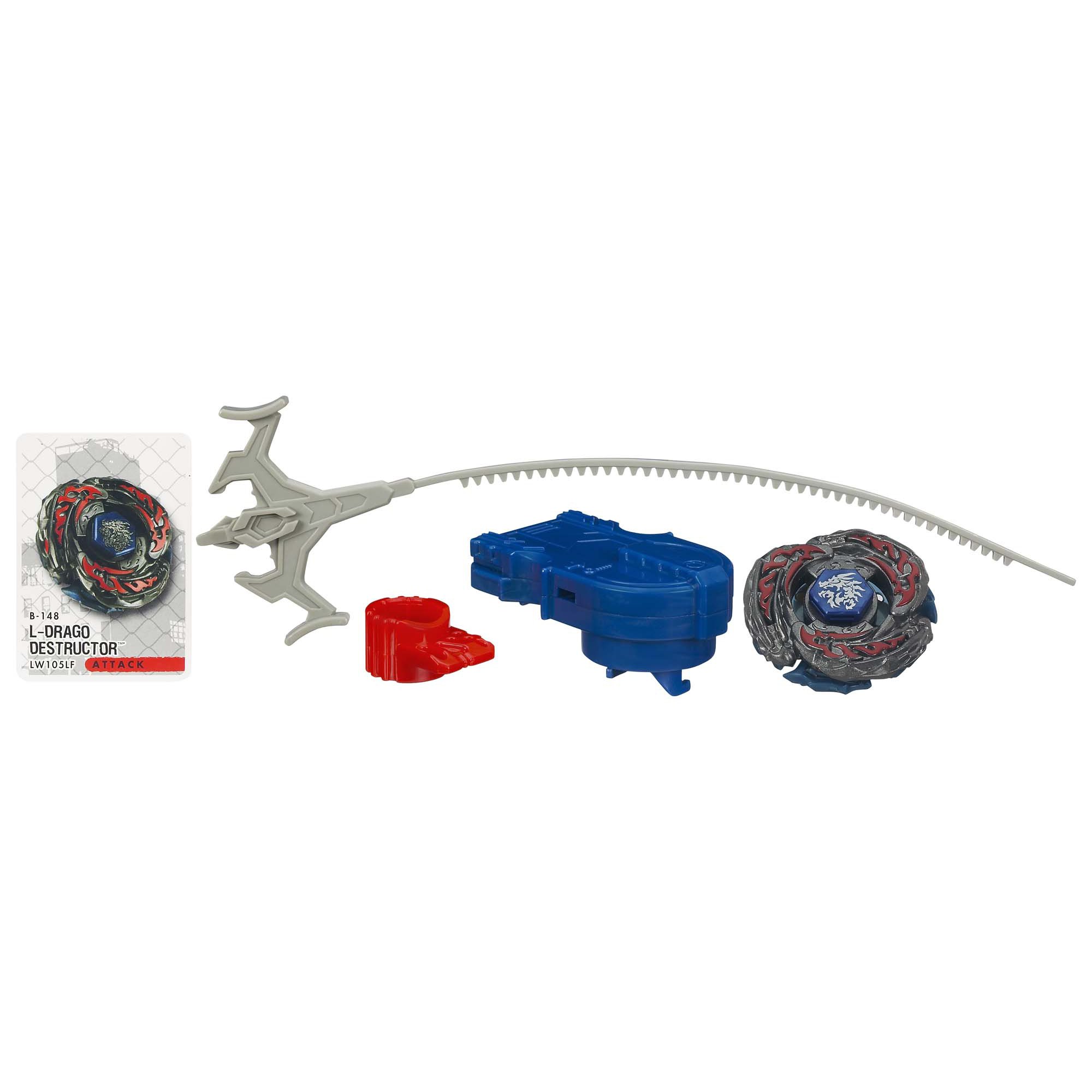 Beyblade Metal Fury L-Drago Destructor #B-148 Lw105Lf Top