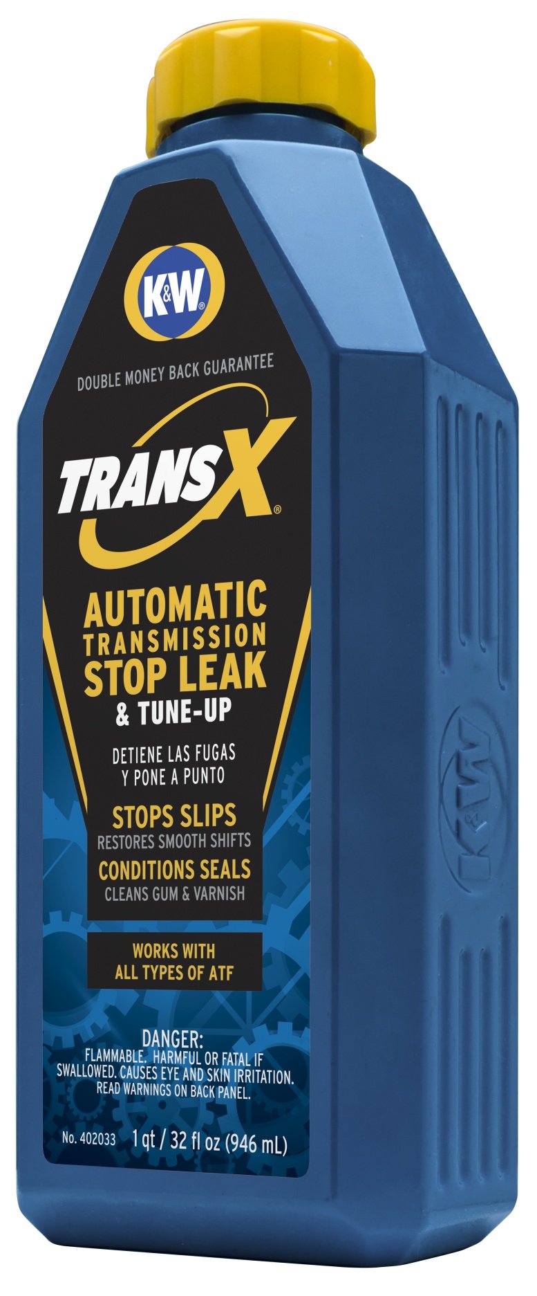 K&W 402033X6 TransX Automatic Transmission Stop Leak & TuneUp 32 Fl