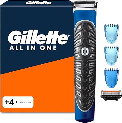 Recortadora Todo en 1 con 3 Peines + 1 Recambio Proglide