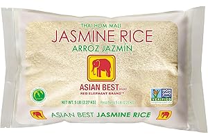 Asian Best Jasmine Rice, 5 Pound (1)