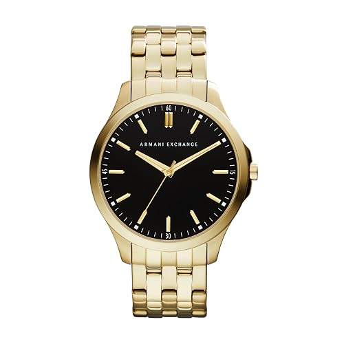Axn Watch Armani Exchange A|X Men's Stainless Steel Watch, Color: Gold (Model ...