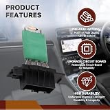 Car Heater Blower Resistor 13248240 for Vauxhall Fiat Alfa view 4
