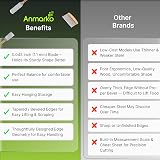 Anmarko Professional Stainless Steel Spatula Set Large Griddle Spatulas view 6