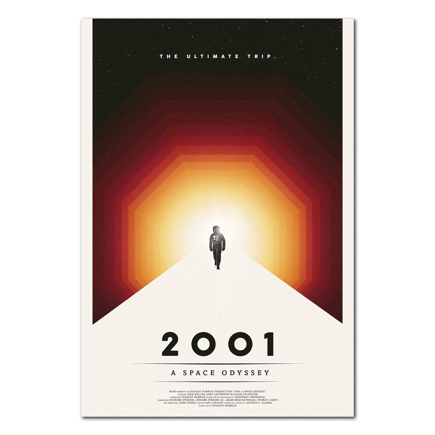 2001 A Space Odyssey Movie Poster (11x17)