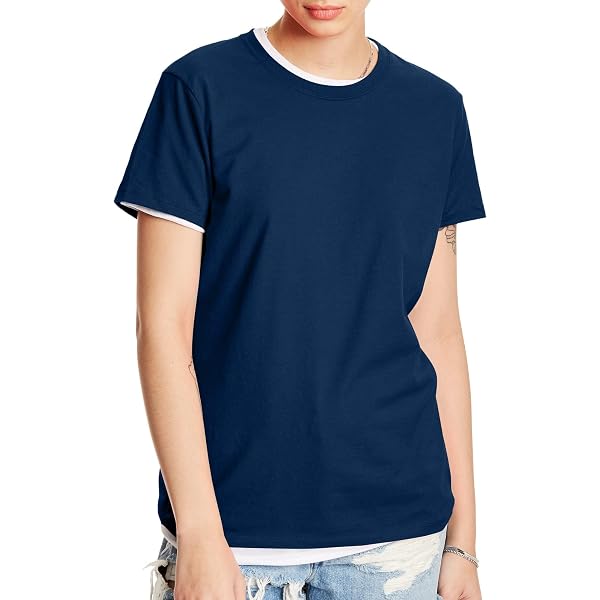 Missy Fit Heavy Cotton Tee - Gildan 2115 Azalea Color, 2X-Large - View #9