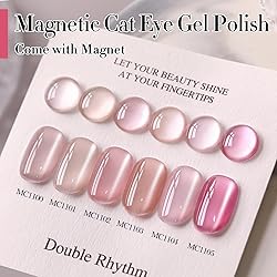 Double Rhythm Jelly Glass Cat Eye Gel Polish with