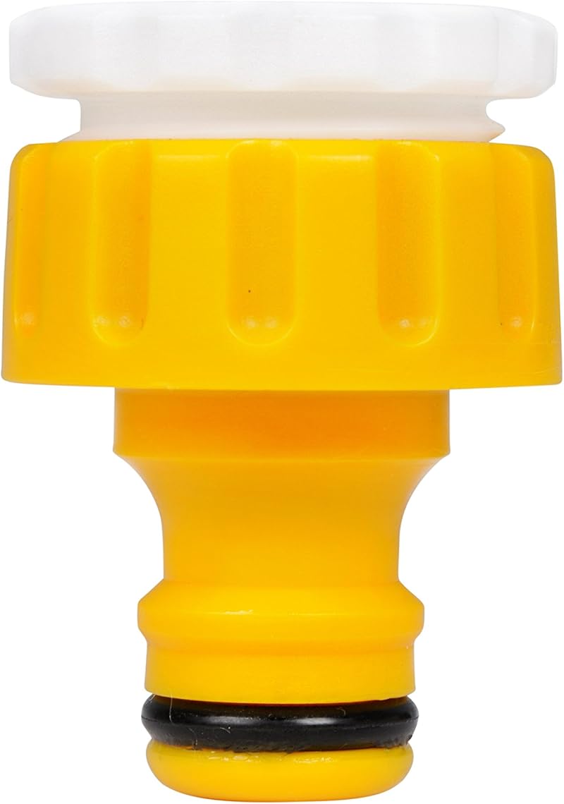 Hozelock Outdoor Tap Connector 21mm-26.5mm (1/2"-3/4") Threaded Tap Adaptor Hose