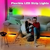 phopollo 24v LED Strip Lights 7.5m RGB with 44 Keys Remote view 2