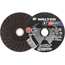 WALTER Surface Technologies 11T152 Zip Wheel Cutting Disc, Black