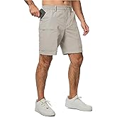 JMIERR Mens Hiking Cargo Shorts Casual Stretch Water Resistant Quick-Dry Lightweight Shorts Mens Golf Shorts with 5 Pockets