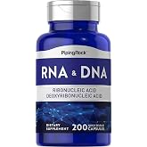 Piping Rock RNA DNA Supplement | 200 Capsules | Ribonucleic Acid &amp; Deoxyribonucleic Acid Complex | Non-GMO, Gluten Free