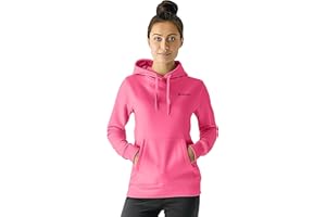 URBAN BUCK Womens Neon Pullover Hooded Sweatshirt Long Sleeves High Visibility Athletic Hiking Hoodie
