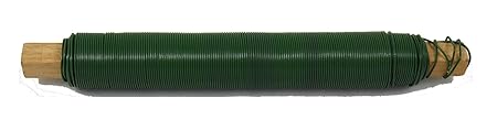 (0,01€/m) 25 Rollen Wickeldraht Bindedraht Basteldraht grün lackiert 0,65mm Draht