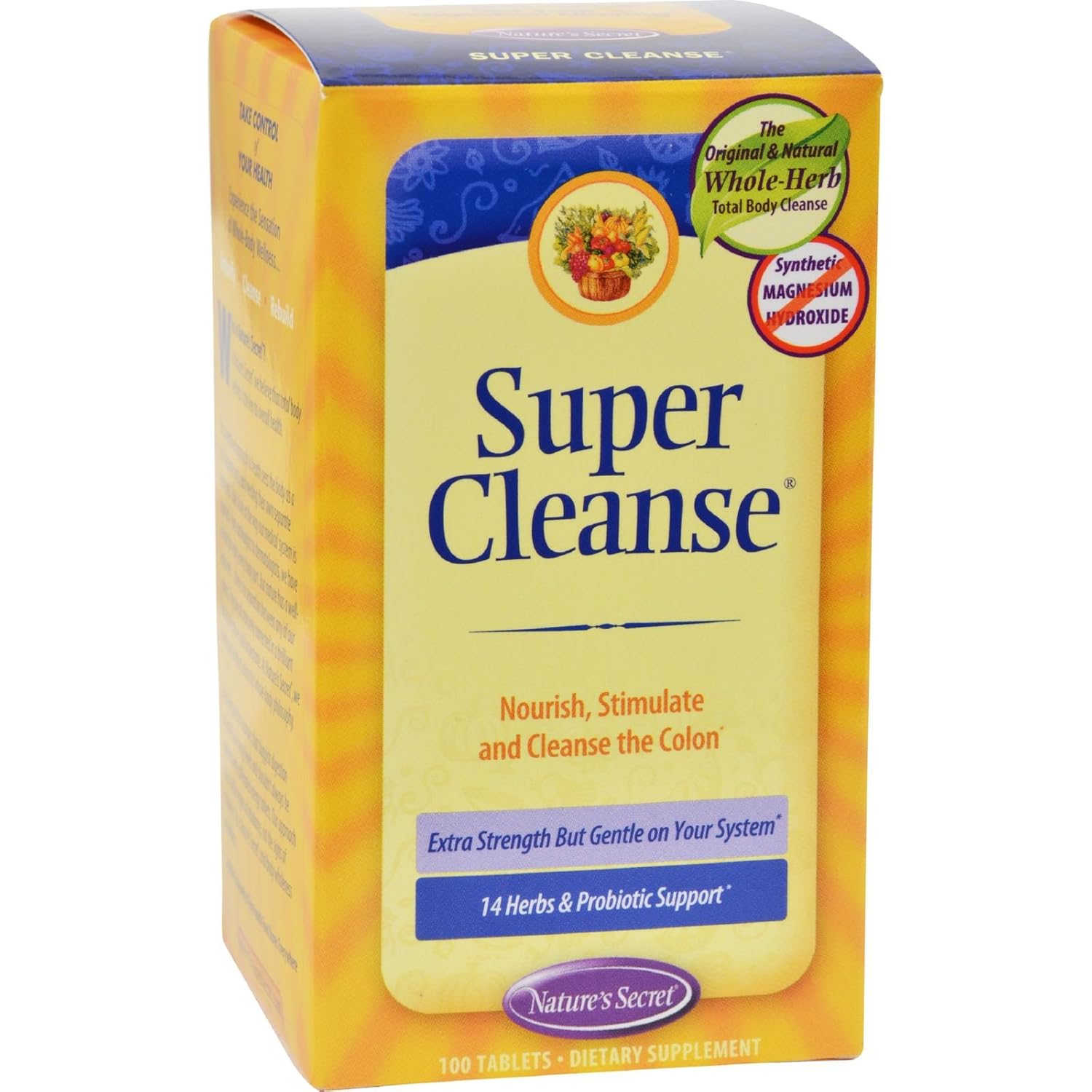  Natures Secret Super Cleanse Total Body