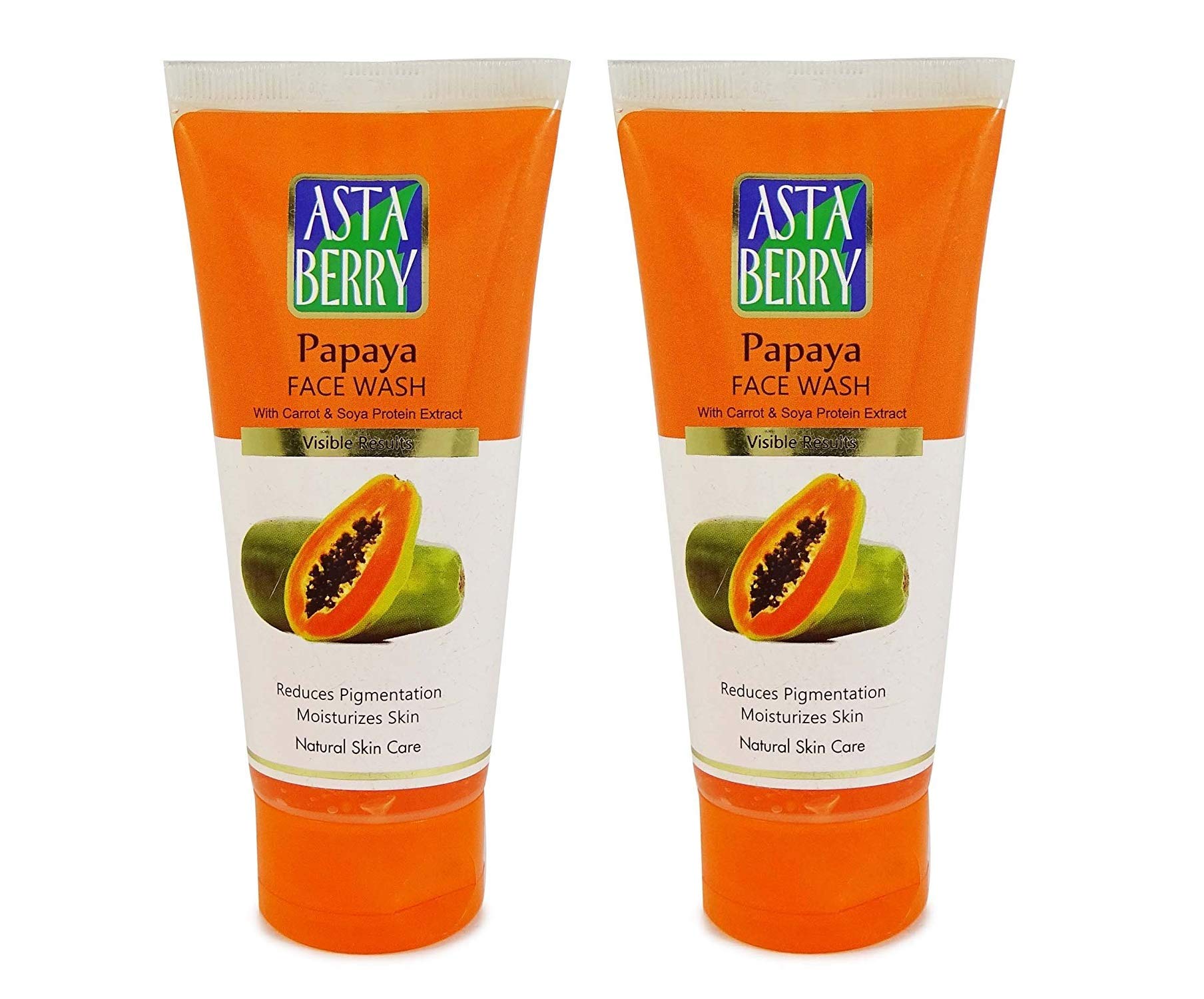 nature's pigmentation removal perfect papaya face wash