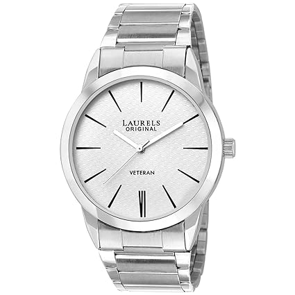 Casual Analog Silver Dial Mens Watch -NK3120SM01