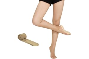 Caplancy Fishnet Tights for Women Professional Stretch Dance Tights for Ballet Yoga Seamless Latin Dance Tight with Padded