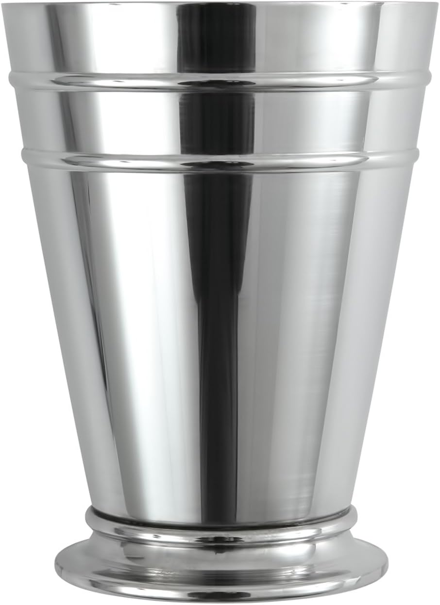 Crafthouse by Fortessa CRFTHS.5.0308 Professional Metal Barware/Bar Tools by Charles Joly, 4.75" Smash Julep/Cocktail Cup, Stainless Steel, Silver