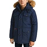 CANADA WEATHER GEAR Boy Winter Coat - Heavyweight Water and Wind Resistant Boys Winter Parka Jacket Ski Insulated Outerwear