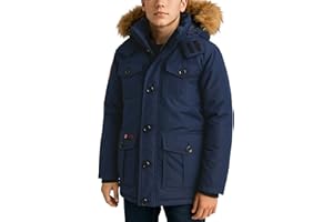 CANADA WEATHER GEAR Boy Winter Coat - Heavyweight Water and Wind Resistant Boys Winter Parka Jacket Ski Insulated Outerwear