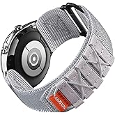 Bandletic 22mm Bands Compatible with Samsung Galaxy Watch 3 45mm/Galaxy Watch 46mm SM-R800/Gear S3 Frontier/Classic, Military Rugged Nylon Sport Strap