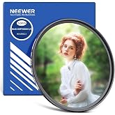 NEEWER 52mm Black Diffusion 1/4 Filter for Mist Cinematic Effect, Ultra Slim Filter with Multiple Nano Coatings for Video Vlog Portrait Photography