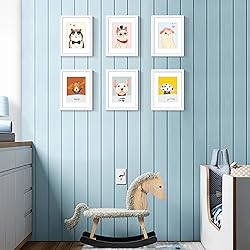 upsimples 8.5x11 Picture Frame Set of 10, Display