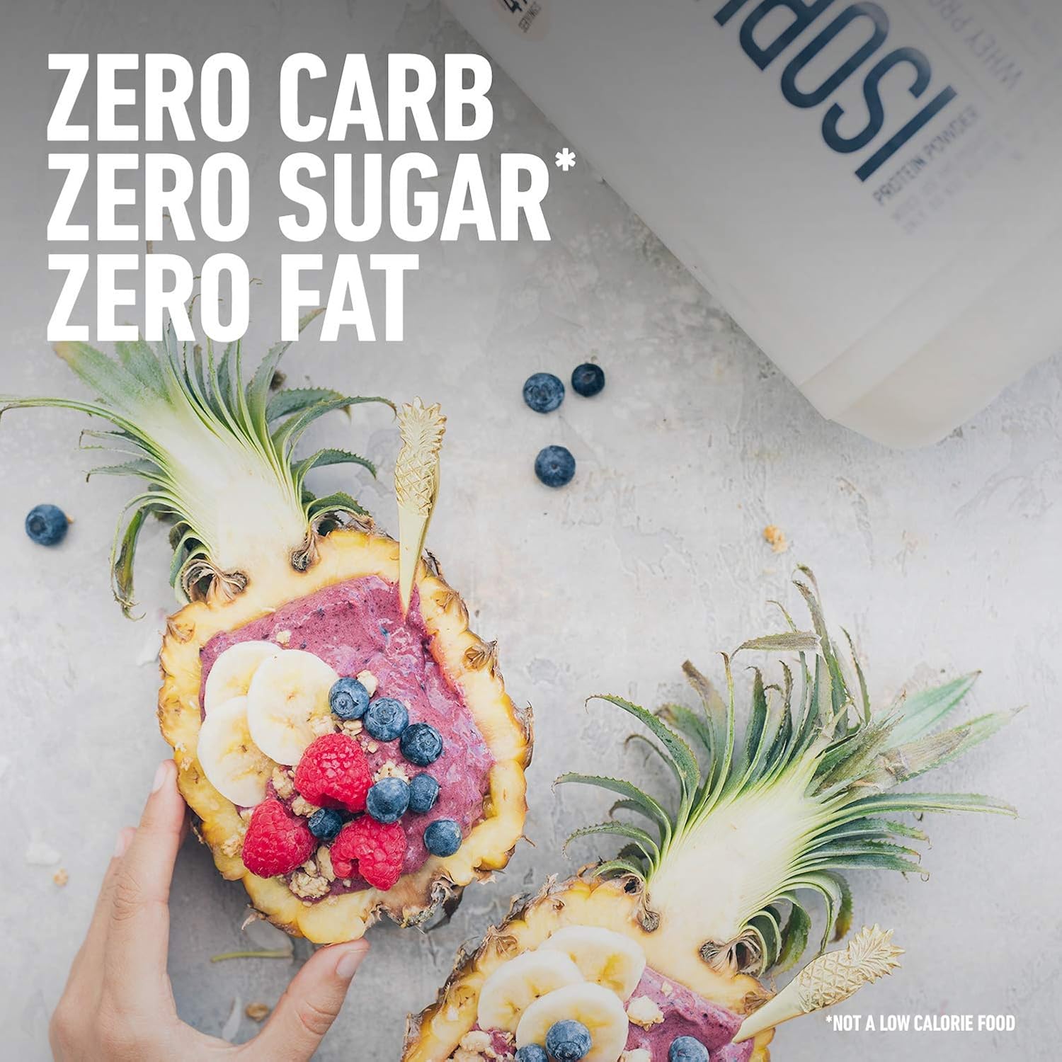 Isopure Zero Carb Unflavored 25g Protein, 100% Whey Protein Isolate, Keto Friendly Protein Powder, No Added Colors/Flavors/Sweeteners, GMO Free, 1 Pound (Packaging May Vary): Health & Personal Care