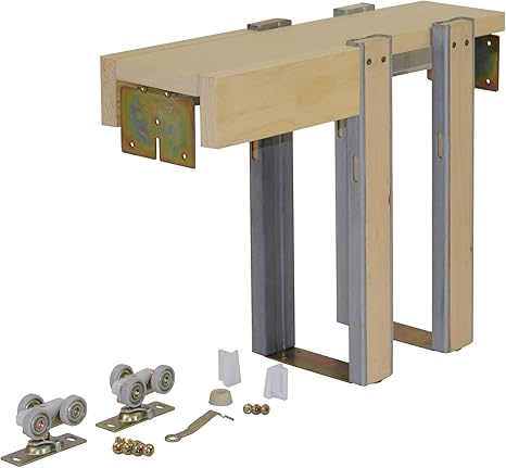 Amazon 1560商用グレードポケットドアフレーム 36 X 80 1 ドア用金物